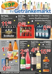 TOP Getränke Getränkemärkte Prospekt der aktuellen Woche mit 4 Seiten, gültig von 15.12.2025 bis 20.12.2025, in Willich und Umgebung Aktueller TOP Getränke Getränkemärkte Prospekt in Willich und Umgebung, "Aktuelle Angebote" mit 4 Seiten, 15.12.2025 - 20.12.2025