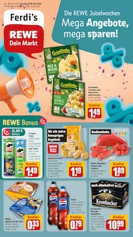 Aktueller REWE Prospekt "Dein Markt" Aktueller REWE Prospekt