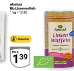 Bio Linsenwaffeln Angebote von Alnatura bei GLOBUS Jena für 1,39 €