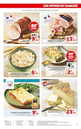 Offre Jambon cuit dans le catalogue Super U du moment à la page 9