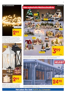 Weihnachtsdeko im aktuellen Rusta Prospekt (Jena) Weihnachtsdeko im Rusta Prospekt "Willkommen zu Hause in Schweden!" mit 16 Seiten (Jena)