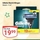 Aktuelles Mach3 Klingen Angebot bei GLOBUS in Krefeld ab 19,99 €