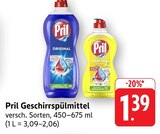 Original Angebote von Pril bei E center Freiburg für 1,39 €