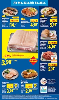 Backfisch Angebot im Lidl Prospekt, gültig von 23.02.2026 bis 28.02.2026 Backfisch Angebot im aktuellen Lidl Prospekt auf Seite 11