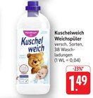 Weichspüler im Angebot bei E center in Neustadt Weichspüler Angebote von Kuschelweich bei E center Neustadt für 1,49 €