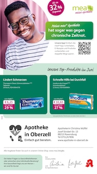 Aktueller mea - meine apotheke Prospekt "Unsere Juni-Angebote" für Ravensburg Aktueller mea - meine apotheke Prospekt für Ravensburg mit Seiten