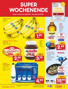 Nutella im Netto Marken-Discount Prospekt "Aktuelle Angebote" mit 44 Seiten (Falkensee)