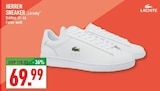 Herren Sneaker „Carnaby“ im Angebot bei Marktkauf in Herten Herren Sneaker „Carnaby“ Angebote von Lacoste bei Marktkauf Herten für 69,99 €