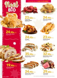 Catalogue NaturéO de la semaine "Mon Noël BIO" avec 2 pages, valide du 26/11/2025 au 04/01/2026 pour Amilly et alentours Prospectus NaturéO de la semaine "Mon Noël BIO" avec 2 pages, valide du 26/11/2025 au 04/01/2026 pour Amilly et alentours