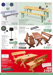 Bierzeltgarnitur Angebot im aktuellen Selgros Prospekt auf Seite 15