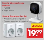 Smarte Überwachungskamera Angebote bei Netto Marken-Discount Mülheim für 19,99 €