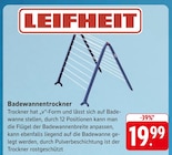 Aktuelle Wäscheständer Angebote bei E center in Karlsruhe Aktuelles Badewannentrockner Angebot bei E center in Karlsruhe ab 19,99 €