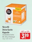 Aktuelles Nescafé Dolce Gusto Kapseln Angebot bei famila Nordost in Lübeck ab 3,99 €