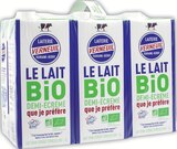 Lait demi-écrémé bio - Laiterie Verneuil - Intermarché Super à Tours Lait demi-écrémé bio - Laiterie Verneuil en promo chez Intermarché Super Tours à 7,26 €