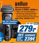 Herrenrasierer Series 9 PRO+ 9655cc bei expert im Künzelsau Prospekt für 239,00 €