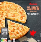 PIZZA AU SAUMON SURGELÉE AUCHAN - AUCHAN en promo chez Auchan Supermarché Nanterre à 5,30 €
