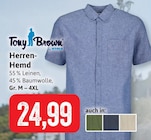 Herren-Hemd Angebote von Tony Brown by Stolz bei Kaufhaus Stolz Neumünster für 24,99 €