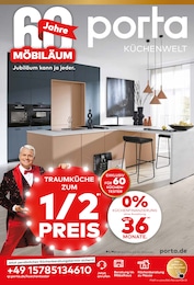 porta Möbel Prospekt für Gütersloh mit 12 Seiten porta Möbel Prospekt für Gütersloh: "60 JAHRE MÖBILÄUM", 12 Seiten, 12.10.2025 - 25.10.2025