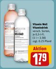 Vitamindrink im Angebot bei REWE in Eisenach Vitamindrink Angebote von Vitamin Well bei REWE Eisenach für 1,79 €