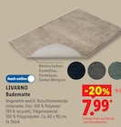 Badematte von LIVARNO für 7,99 € bei Lidl im Angebot Badematte von LIVARNO im aktuellen Lidl Prospekt