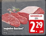 Aktuelles Jungbullen-Roastbeef Angebot bei EDEKA in Augsburg ab 2,29 €
