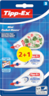 LOT 2+1 SOURIS CORRECTRICE MINIPOCKET TIPP EX - BIC en promo chez Auchan Hypermarché LOT 2+1 SOURIS CORRECTRICE MINIPOCKET TIPP EX - BIC dans le catalogue Auchan Hypermarché