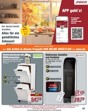 POCO Prospekt der aktuellen Woche, gültig von 03.11.2024 bis 16.11.2024 Aktueller POCO Prospekt "Alles für ein gemütliches Zuhause!" mit 16 Seiten