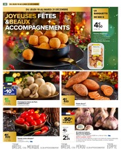 Promos Champignon De Paris dans le catalogue "JOYEUSES FÊTES & MEILLEURS PRIX" de Carrefour à la page 40