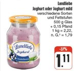 Joghurt oder Joghurt mild bei nah und gut im Ostheim Prospekt für 1,11 €