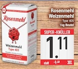 Backzutaten im EDEKA Prospekt Rosenmehl Weizenmehl Type 405 im aktuellen EDEKA Prospekt für 1,11 €