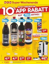 Netto Marken-Discount Bio gluehwein im Prospekt Netto Marken-Discount Bio gluehwein im Prospekt