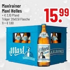 Maxl Helles bei Trinkgut im Neuburg Prospekt für 15,99 €