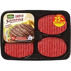 8 steaks hachés 15% M.G. Ultra Savoureux SOCOPA en promo chez Carrefour 8 steaks hachés 15% M.G. Ultra Savoureux SOCOPA dans le catalogue Carrefour