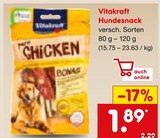 Hundesnack im Netto Marken-Discount Prospekt Hundesnack von Vitakraft im aktuellen Netto Marken-Discount Prospekt für 1,89 €