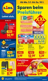 Aktueller Lidl Prospekt mit Bratpfanne, "LIDL LOHNT SICH", Seite 1