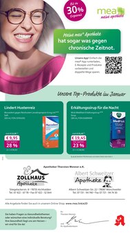 Aktueller mea - meine apotheke Prospekt "Unsere Januar-Angebote" Aktueller mea - meine apotheke Prospekt