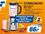 Standmixer MX 1250 Angebote von Rommelsbacher bei HEM expert Rottenburg für 66,00 €