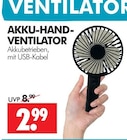 Aktuelle Klimaanlage Angebote bei Wreesmann in Dresden Aktuelles AKKU-HAND-VENTILATOR Angebot bei Wreesmann in Dresden ab 2,99 €
