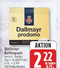 prodomo Kaffeepads von Dallmayr im aktuellen EDEKA Prospekt
