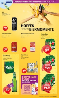 Warsteiner im Huster Prospekt "Aktuelle Angebote" mit 9 Seiten (Plauen)