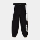 Pantalon de jogging regular molletonné noir garçon dans le catalogue La Halle