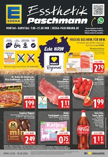 EDEKA Prospekt der Woche "Aktuelle Angebote" Seite 1, 13.04.2026 bis 18.04.2026 für Düsseldorf Aktueller EDEKA Prospekt "Aktuelle Angebote" Seite 1 von 24 Seiten für Düsseldorf