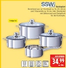 Kochtopfset Angebote von SSW bei Marktkauf Plauen für 34,99 €