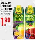 Saft im Trinkgut Prospekt happy day Fruchtsaft Maracuja von Rauch im aktuellen Trinkgut Prospekt für 1,99 €