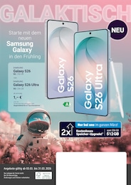 aetka Prospekt für Chemnitz: "GALAKTISCH", 4 Seiten, 03.03.2026 - 31.03.2026