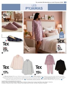 Promotion Charentaises Homme dans le prospectus Carrefour, valable du 26/12/2025 au 12/01/2026 Promo Charentaises Homme dans le catalogue Carrefour du moment à la page 13