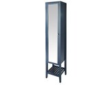 Colonne miroir bleu "Perma"H. 185 x L. 40 x P. 36 cm - GoodHome en promo chez Brico Dépôt Neuilly-sur-Seine à 219,00 €