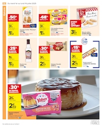 Prix et réduction Desserte dans le prospectus Carrefour en cours Offre Desserte dans le catalogue Carrefour du moment à la page 54