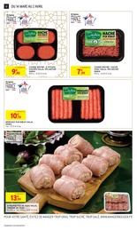 Prix et réduction Viande dans le prospectus Intermarché en cours Offre Viande dans le catalogue Intermarché du moment à la page 12