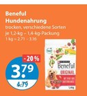 Hundenahrung im V-Markt Prospekt Hundenahrung von Beneful im aktuellen V-Markt Prospekt für 3,79 €